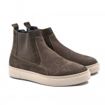 KRICKET δερμάτινο casual 23X4020 TAUPE NUBUCK