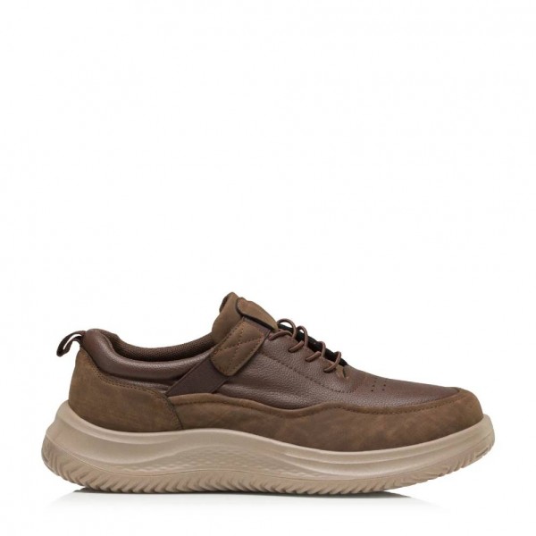 Cockers Ανδρικά Casual EcoLeather SD64020 BROWN