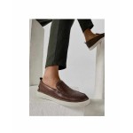 DEMOCRATA ΔΕΡΜΑΤΙΝΑ CASUAL 240303 brown