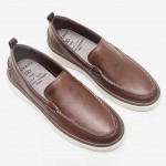 DEMOCRATA ΔΕΡΜΑΤΙΝΑ CASUAL 240303 brown