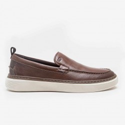 DEMOCRATA ΔΕΡΜΑΤΙΝΑ CASUAL 240303 brown