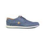 NIKOLAS ανδρικό δερμάτινο casual 3010 blue