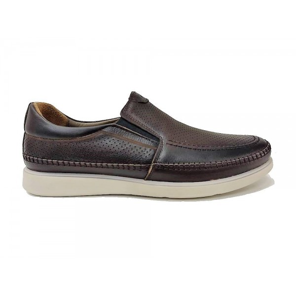 Anatomic Nicolas ανδρικό δερμάτινο 2010-95 brown