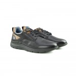 Anatomic NICOLAS ανδρικό δερμάτινο casual sneaker 202646-88 BLACK