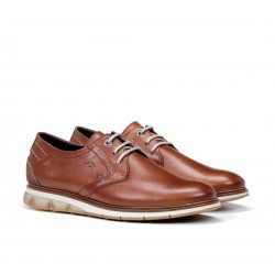 FLUCHOS CASUAL WILLIAM KEMP F0776 Brown Lace Shoe