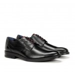 FLUCHOS δερμάτινα THEO F1626 Black shoe