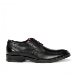 FLUCHOS δερμάτινα THEO F1626 Black shoe