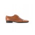 Ανδρικά Δερμάτινα Δετά Σκαρπίνια NICOLAS shoes 7600-A taba