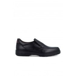LUISETTI ανδρικό δερμάτινο 37700ST BLACK