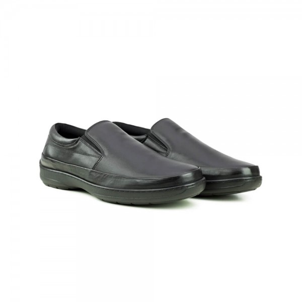 Anatomic Nicolas ανδρικό δερμάτινο 201069-34 BLACK