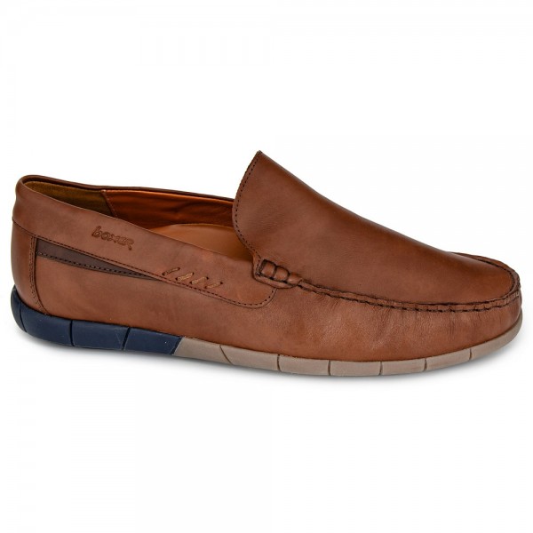 BOXER ανδρικό δερμάτινο 21355-15-019 tabba BOXER ανδρικό δερμάτινο 21355-15-019 tabba