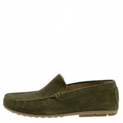NICOLAS Ανδρικά δερμάτινα loafers 27504-OIL
