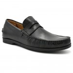 ANATOMIC NICOLAS Ανδρικά δερμάτινα μοκασίνια 36609 black