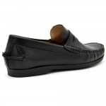 ANATOMIC NICOLAS Ανδρικά δερμάτινα μοκασίνια 36609 black