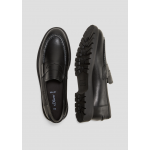S.Oliver LEATHER LOAFERS 5-5-14200-41-022 BLACK