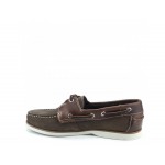 ACE Ανδρικό παπούτσι yacht W1883 BROWN NOBUCK