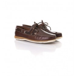 ACE Ανδρικό παπούτσι yacht W1885 LEATHER BROWN