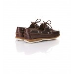 ACE Ανδρικό παπούτσι yacht W1885 LEATHER BROWN