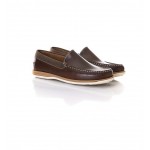 ACE Ανδρικό παπούτσι yacht W1887 LEATHER BROWN