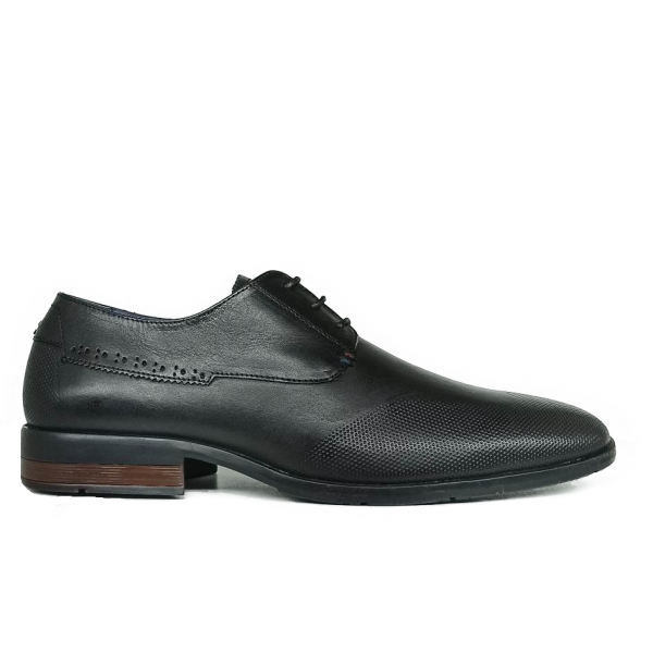 ANATOMIC NICOLAS Ανδρικά δερμάτινα 717-34 BLACK