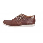 Nice step ανδρικό δερμάτινο 725 taba leather