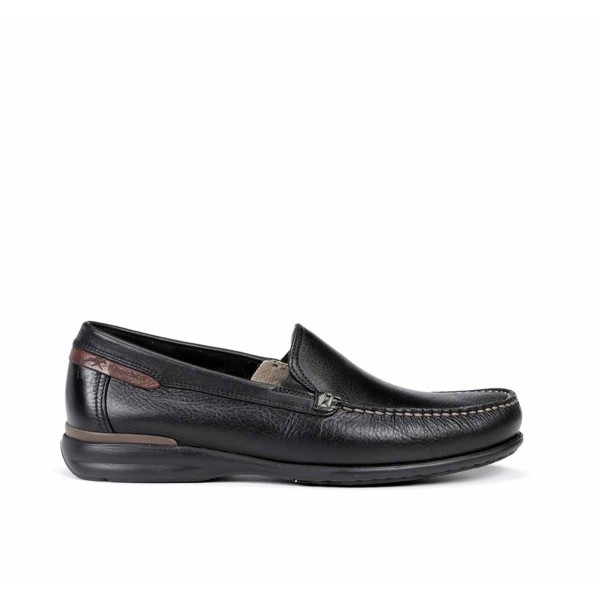FLUCHOS MEN LEATHER ORION 8682 Black
