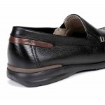 FLUCHOS MEN LEATHER ORION 8682 Black
