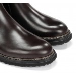 FLUCHOS LEATHER BOOTS LINCON F2057 Brown Ankle Boot
