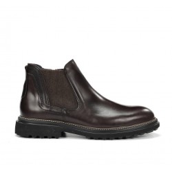 FLUCHOS LEATHER BOOTS LINCON F2057 Brown Ankle Boot