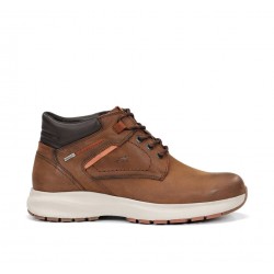 FLUCHOS LEATHER TRITON F2068 Brown Ankle Boot
