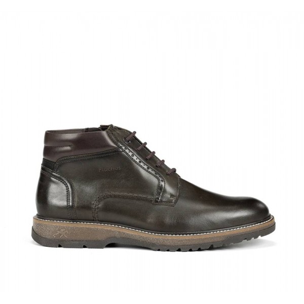 FLUCHOS LEATHER BOOTS BUGGY F2321 Botín Habana Cafe