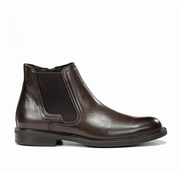FLUCHOS LEATHER ADRIEN F2499 Brown Ankle Boot
