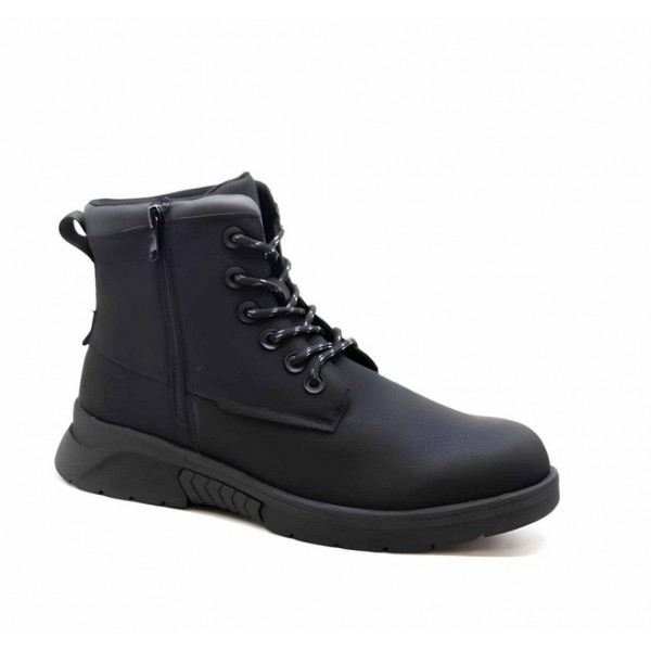 DECARSDZ Ανδρικά Casual EcoLeather Y137-34 black