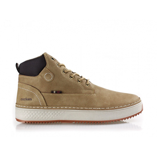 Cockers Ανδρικά Casual EcoLeather SD26034-44 XAKI