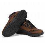 FLUCHOS LEATHER BOOTS F1840 NOBUCK HYDRO PIEDRA BROWN