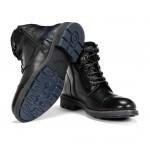FLUCHOS LEATHER BOOTS TERRY F1342 HABANA NEGRO+COM.4