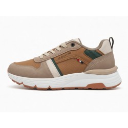 U.S. Golf Club Casual Sneakers US4643 Μπεζ/Καφέ