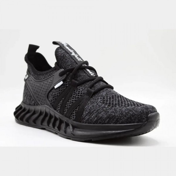 NICOLAS Ανδρικό αθλητικό sneaker 963-34-21grey-black