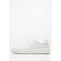 S.Oliver Ανδρικά δερμάτινα Sneakers 5-5-13640-30-100 WHITE