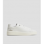 S.Oliver Ανδρικά δερμάτινα Sneakers 5-5-13640-100-101 WHITE