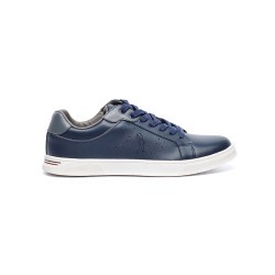 GREENSTEP LEATHER SNEAKER SG-PD30836 Blue-Grey