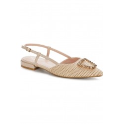 ANATOMIC NICOLAS POINTY FLAT PUMPS F02-12005-36 biege