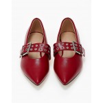 ANATOMIC NICOLAS POINTED TOE PUMPS F25-6505-38 RED