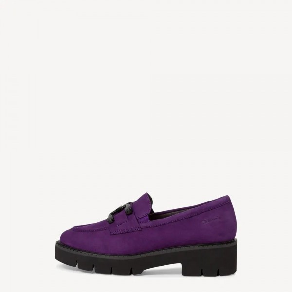 TAMARIS Comfort Loafers 8-8-84704-41-580 PURPLE