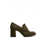S.Oliver LEATHER LOAFERS 5-5-24400-41-701 KHAKI