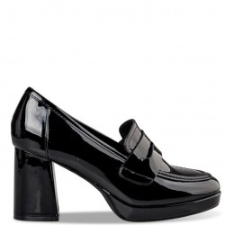 ENVIE PLATFORM HEEL LOAFERS E30-18275-34 black