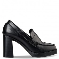 ENVIE PLATFORM HEEL LOAFERS E30-18276-34 black