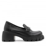 BOTTERO ΔΕΡΜΑΤΙΝΑ Loafers 347301 BLACK