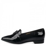 LOAFER PATENT V1969  AM Q06-21A BLACK