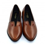 NICOLAS LOAFERS δερμάτινα  402 CAMEL